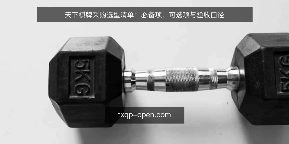 天下棋牌采购选型清单:必备项、可选项与验收口径 — 为什么现在要做一次采购审计 配图